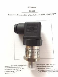 Cảm biến áp suất nước D2415